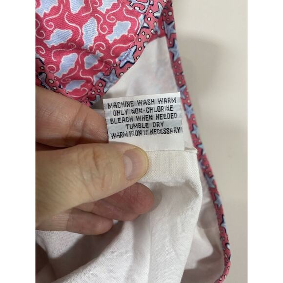 Vineyard Vines Pink and Blue Mini Skirt - Picture 8 of 8